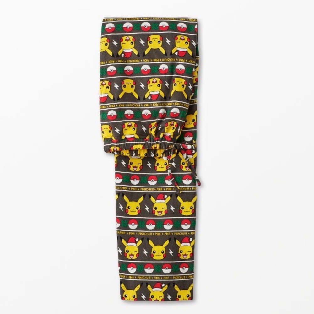 Hanna Andersson Pokemon Holiday Flannel Pajama Pant